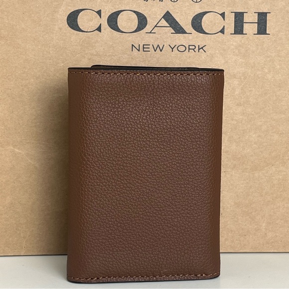 New Coach Trifold Wallet - Picture 2 of 7